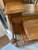 Wood 1970s Mid-Century Modern Wooden and Stained Glass Light Up Hall Tree For Sale - Image 7 of 12