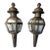 Antique Brass Carriage Buggy Oil Lamps Set of 2 – Vintage Decorative Lanterns For Sale
