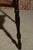 Brown Antique Conrey Birely Tiger Oak Vic Parlor Table Spool Legs Side End Stand 1890s For Sale - Image 8 of 8