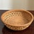 Love the intricate pattern on this beautiful, handwoven Boho-style catchall basket from the mid-20th century. A very...