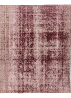 Mid-20th Century Vintage Distressed Tabriz Wool Rug