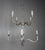 Early 21st Century Wrought Iron Silver Gilt Chandeliers by Melissa Levinson For Sale - Image 5 of 10