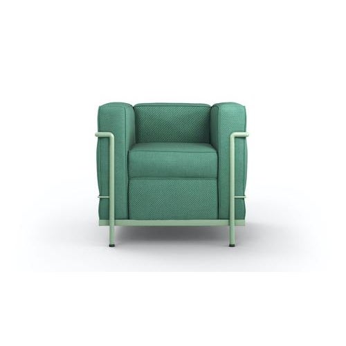 Armchair designed by le corbusier, pierre jeanneret, charlotte perriand in 1928. manufactured by cassina in italy....