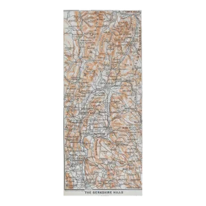1909 Antique Map of the Berkshire Hills