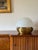 1960s Mid-Century Modern Dome Brass Table Lamp, Italy For Sale - Image 10 of 13