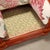 Brown Rattan and Red Lacquered Bamboo Sofa, 1980s For Sale - Image 8 of 14