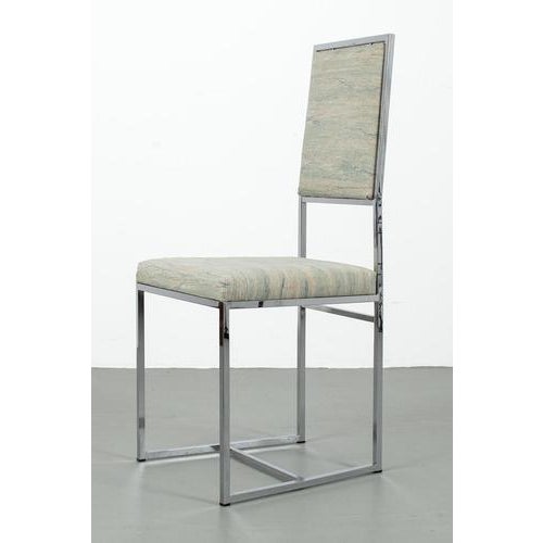 Chrome Chairs, Set of 6 For Sale - Image 3 of 11