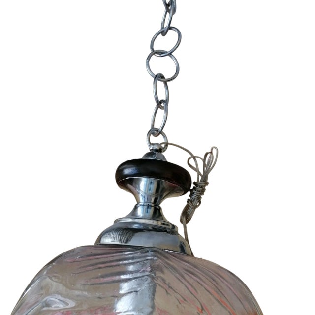 1970s Vintage Murano Glass Pendant Lamp, 1970s For Sale - Image 5 of 7