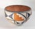 Antique White 20th Century Southwest Native American Indian Acoma Polychrome Pottery Bowl For Sale - Image 8 of 11