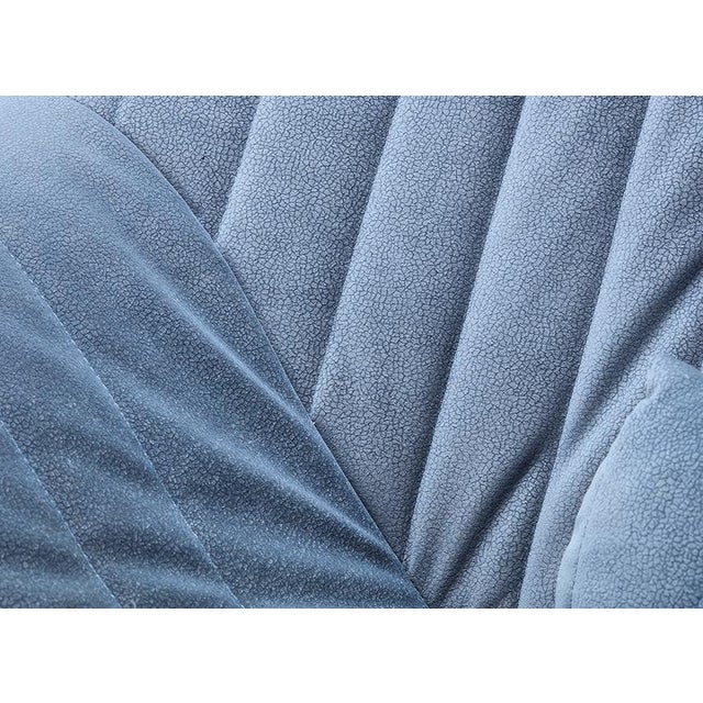 Blue French Sandra Sofa by Annie Hieronimus for Cinna For Sale - Image 8 of 9