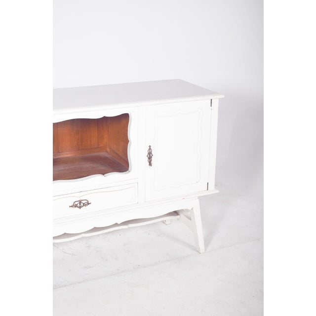 White Vintage European White Painted Sideboard, 1920s For Sale - Image 8 of 15