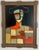2000 - 2009 Impressive Abstract Matador Painting by Kenneth Joaquin, 41” X 32” For Sale - Image 5 of 7