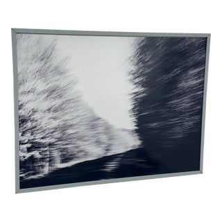 Abstract Tree Line Reproduction Print, Framed For Sale