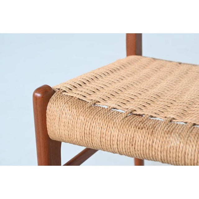 Dining Chairs in Glyngore Teak from Arne Wahl Iversen, Denmark, 1960s, Set of 6 For Sale - Image 16 of 18