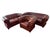Maroon Chesterfield Sofa Group, Set of 3 For Sale - Image 8 of 8