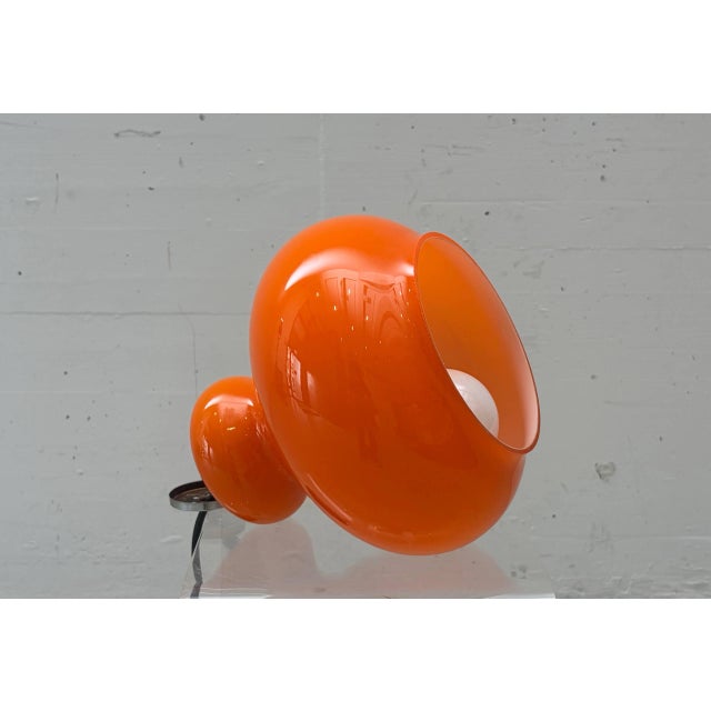 Glass Pendant Lamp in Opal Glass by Peill & Putzler, Germany, 1970s For Sale - Image 7 of 13