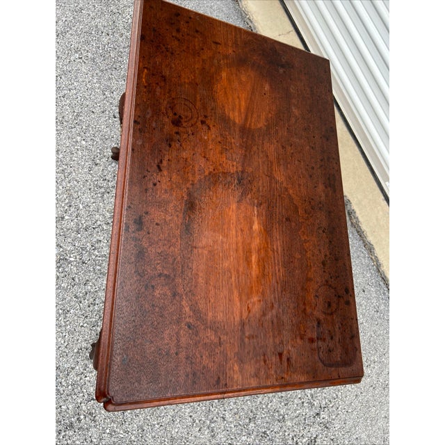 Brown A Antique Philadelphia or Delaware Valley Queen Anne Walnut Lowboy 1750’s For Sale - Image 8 of 12