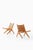 Easy Chairs in Cane and Oak from Preben Thorsen, 1957, Set of 2 For Sale - Image 3 of 13