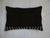 Contemporary Minimal Mohair Lumbar Size Rug Pillow For Sale - Image 3 of 5