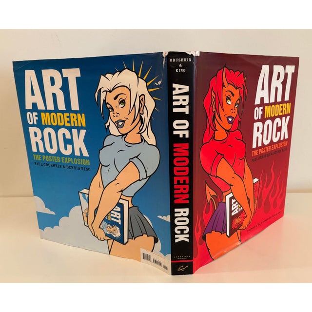 Early 21st Century Art of Modern Rock the Poster Explosion Hardcover by Paul Grushkin & Dennis King For Sale - Image 5 of 12