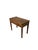 18th Century Walnut Writing Desk with Drawer For Sale - Image 3 of 4