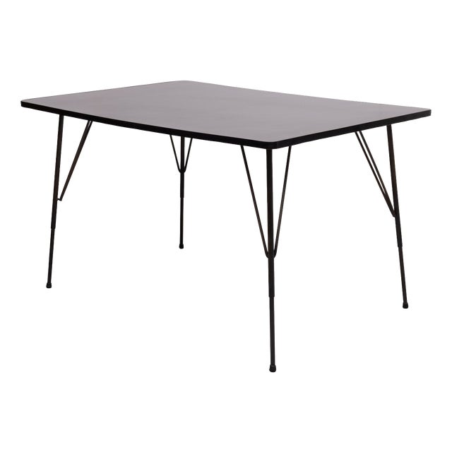 Adjustable Dining Table by Rudolf Wolf for Elsrijk, Holland, 1950s For Sale