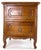 Vintage Walnut Italian Miniature Two Drawer Chest For Sale - Image 9 of 9