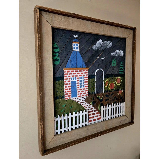 1970s 1970s Theodore DeGroot Lathe Art – The Garden Path For Sale - Image 5 of 5