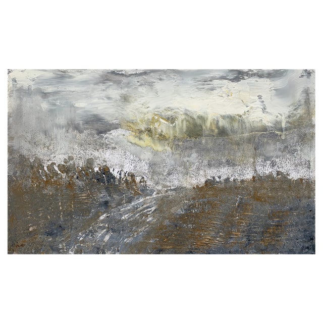 Monika Rossa, Landscape, 2018, Oil on Board For Sale