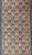 Tribal All-Over Vintage Turkish Tulu Rug With Vining Latticework in Tan, Cream and Blue 2'9 X 6'10 For Sale - Image 3 of 7