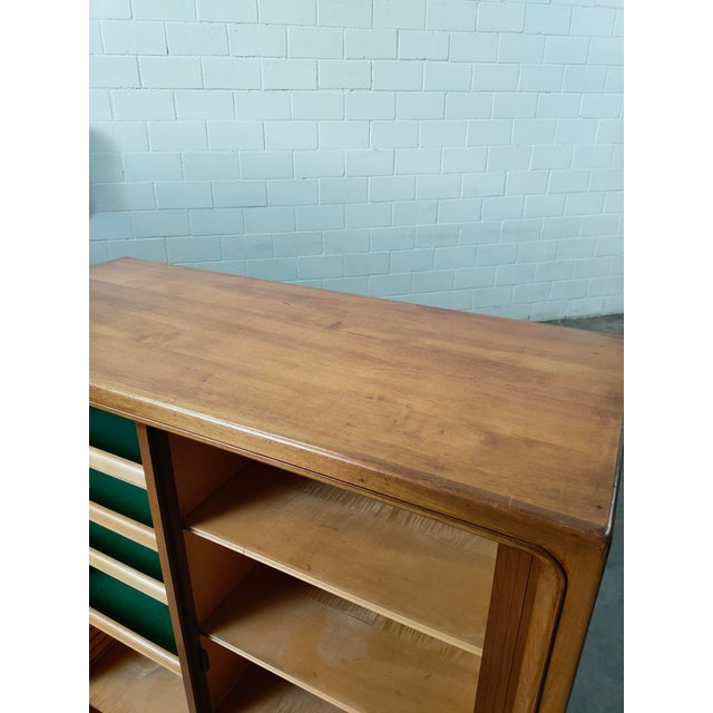 Brown Mid-Century Danish Teak Sideboard, 1970s For Sale - Image 8 of 12