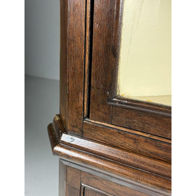 English Corner Cabinet in Oak, 1800s For Sale - Image 13 of 18