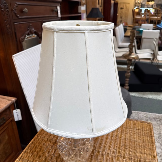 Waterford Araglin Collection Urn Style Table Lamp, Signed For Sale - Image 10 of 12
