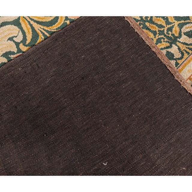 Beige Doris Leslie Blau Vintage 1930s William Morris Botanic Rug For Sale - Image 8 of 8