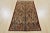 An authentic semi-antique tribal Hamedan rug hand-knotted with fine wool and natural dyes. This nomadic oriental rug...