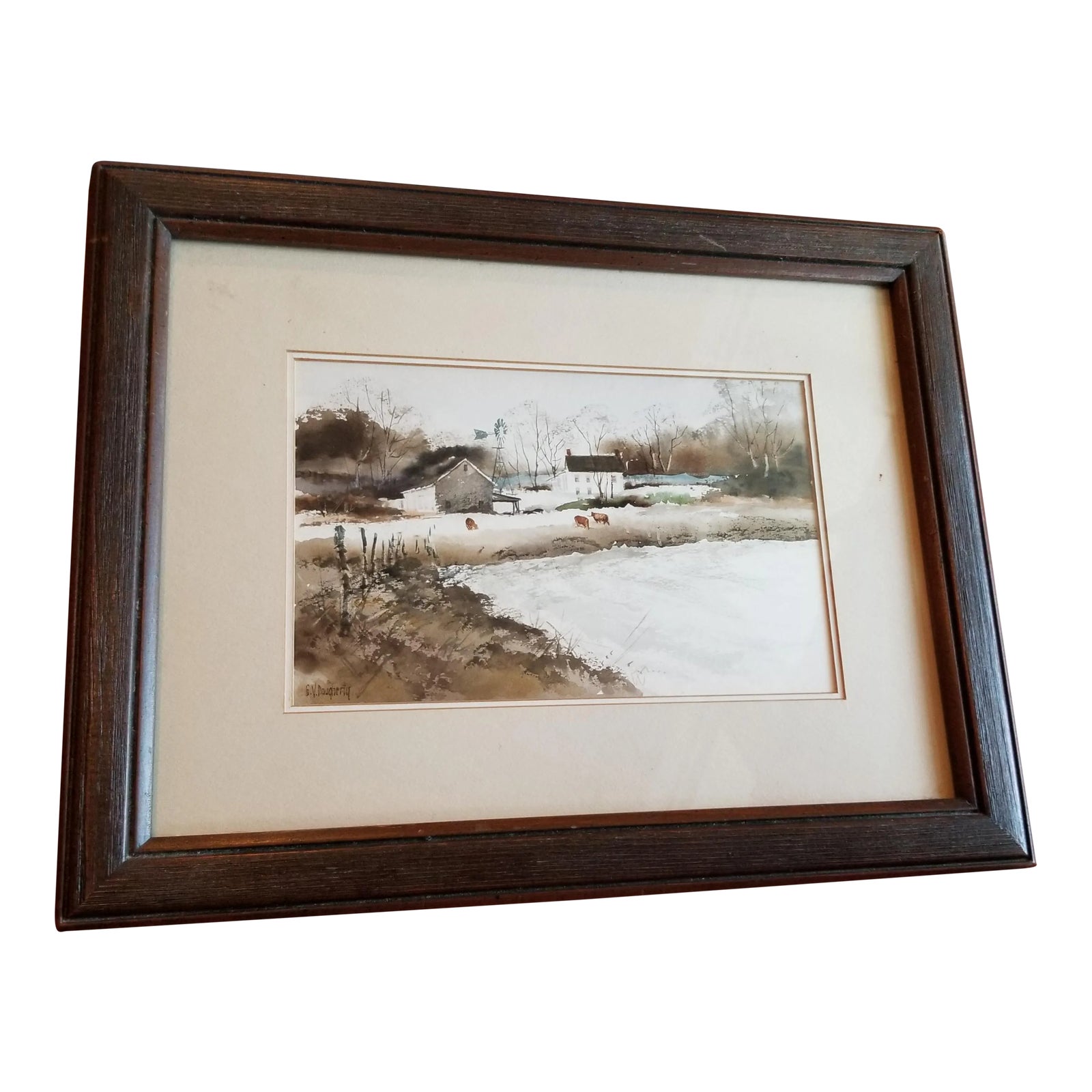 Gene Dougherty Oklahoma Painting Chairish