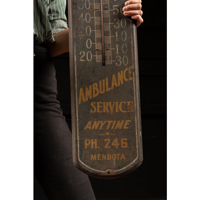 Vintage Bailey's Funeral Home Thermometer and Sponsored Phonebook For Sale In Chicago - Image 6 of 8