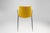 Mid-Century Yellow Chair with Metal Frame and Plastic Seat, Belgium For Sale - Image 9 of 12