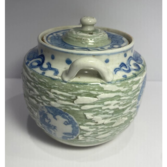 Antique Japanese Porcelain Teapot For Sale - Image 4 of 7