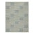 Rug & Kilim’s Custom Scandinavian Rug With Blue Geometric Patterns For Sale