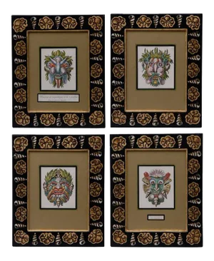 French Set of Four Copperplate Engravings by Le Potre