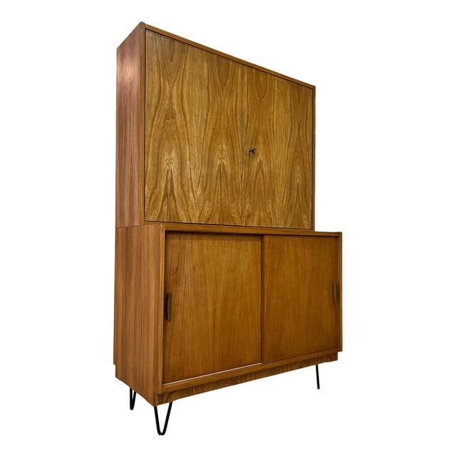 Type 605 Cabinet with Hairpin Legs by Herbert Eilenberg for Hellerau For Sale