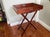 English Marked Butler Tray on Stand in Mahogany -- 19th Century For Sale - Image 3 of 11
