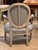 Early 19th Century French Painted Arm Chair For Sale - Image 9 of 9