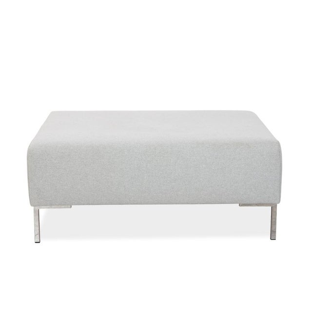 Gray Freistil 185 Ottoman from Rolf Benz For Sale - Image 8 of 11