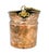 Farmhouse Vintage Hammered Copper Cachepot With Brass Swing Handle — Rustic European / English Country / Colonial Style For Sale - Image 3 of 13