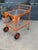 Mid-Century Modern 1960s Russell Woodard Styled Wrought Iron a Bar Cart For Sale - Image 3 of 3