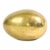 Signed Carl Aubock Solid Brass Egg Paperweight Made in Austria For Sale