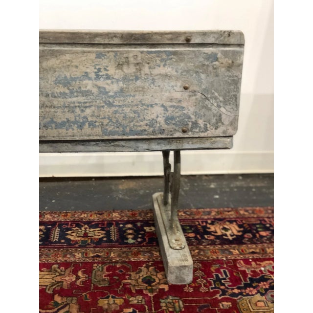 Early 20th Century Vintage American Benches- A Pair For Sale In Raleigh - Image 6 of 13