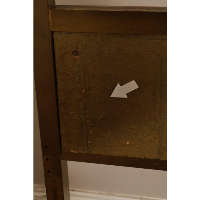 Mastercraft Vintage Brass King Headboard For Sale - Image 17 of 18